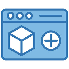 Fototapeta premium Product Addition Icon