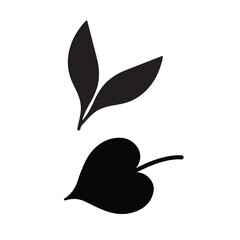 vector illustration of a leaf