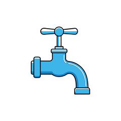 faucet with water drop