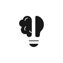 light bulb icon. light bulb Symbol sign for mobile concept and web design. Vector icon, Logo illustration, Vector graphics