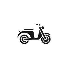 motorcycle icon. motorcycle Symbol sign for mobile concept and web design. Vector icon, Logo illustration, Vector graphics