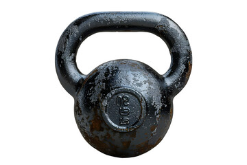 Rusty Kettlebell with Fitness Weight.
