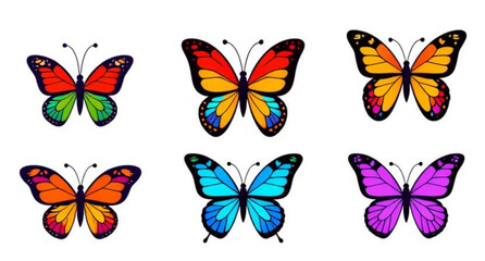 Obraz premium butterfly vector