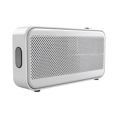 Fototapeta premium Portable Wireless Bluetooth Speaker Modern Cylinder Design on transparent background