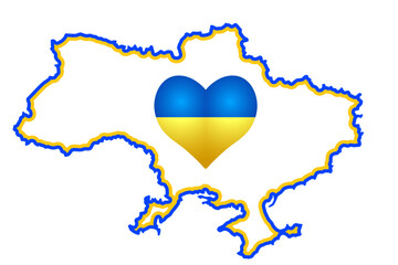 Heart and Ukraine
