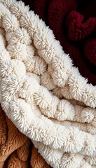 pile of towels sitting on top of each other