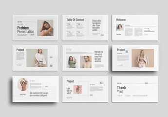 Modern Fashion Presentation Design