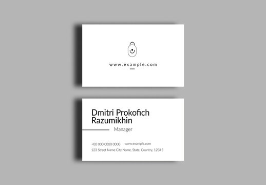 Personal Identity Business Card Design