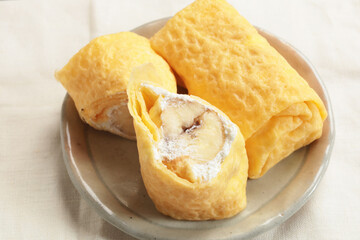 バナナクレープ