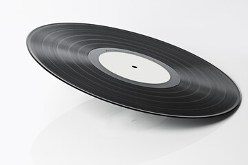 Vinyl LP Record Album  on white