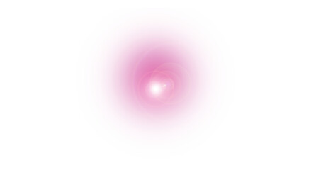 Glowing Sunlight and Lens Flare Effects with Pink Tint: Bright Flash Light Leak, Sparkling Star Glows, and Shine Beams Isolated on Transparent Background
