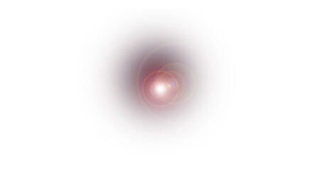 Luminous Brown and Red Light Overlay with Sun Flare and Flash Effects: Transparent Lens Flare, Radiant Glow, Star Highlights, and Bright Sunlight Isolated on Transparent Background
