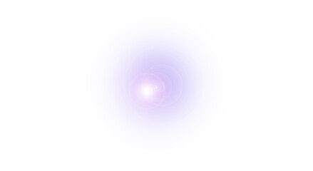 Purple Light Overlay with Transparent Lens Flare and Sunlight Effects: Glowing Stars, Bright Flash Rays, and Natural Light Leak Isolated on Transparent Background
