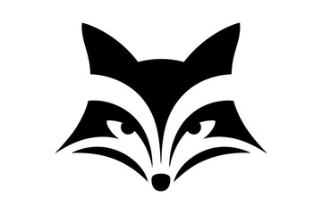 Fox head logo design vector illustration animal