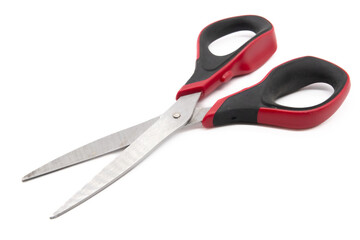 school scissors on white background, scissors concept