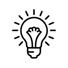 Creativity on transparent background for web and graphic design