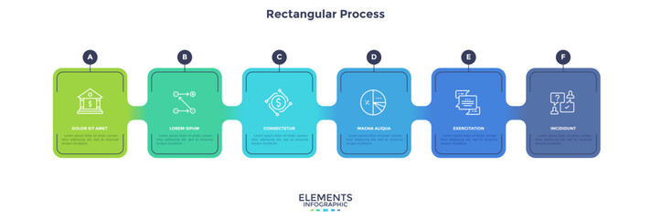 Modern Infographic Vector Banner. Business Illustration