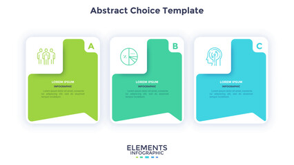 Modern Infographic Vector Banner. Business Illustration