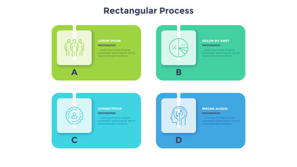 Modern Infographic Vector Banner. Business Illustration