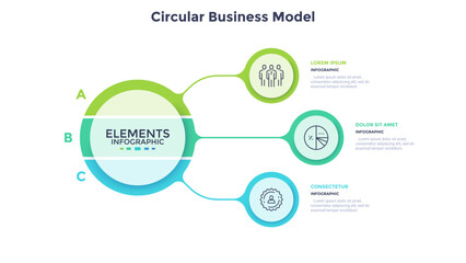 Modern Infographic Vector Banner. Business Illustration