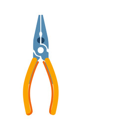 pliers isolated on white