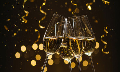 Sparkling Wine Celebration Moment

