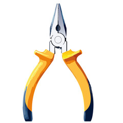 pliers on a white background