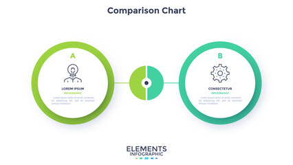 Modern Infographic Vector Banner. Business Illustration
