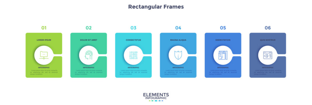 Modern Infographic Vector Banner. Business Illustration