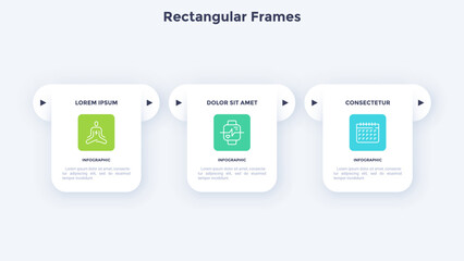 Modern Infographic Vector Banner. Business Illustration