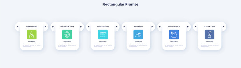 Modern Infographic Vector Banner. Business Illustration