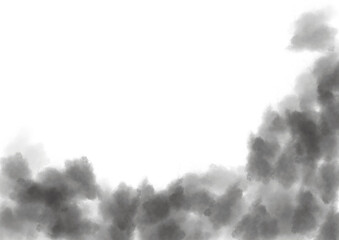 Abstract texture in black and white with a transparent background. Large area for free text.