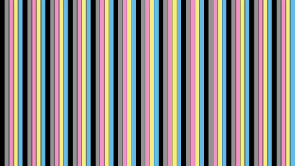 Fototapeta premium Happy Pride Month Polygender Pride Flag Horizontal Background