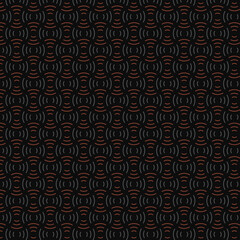 Abstract Geometric Pattern in Red and Gray on Black Background