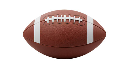 American Football Icon - A detailed illustration of an American football, ideal for sports promotions, team logos, game graphics, and athletic merchandise.