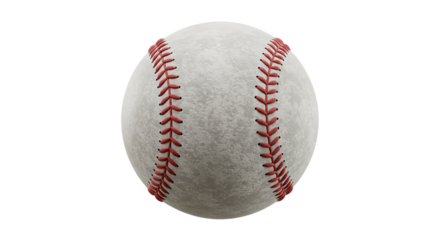 Baseball Icon - A classic, realistic baseball ball design, symbolizing the sport of baseball, perfect for sports-related projects, team branding, and educational content.
