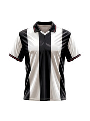 digital illustration of a red and white sports jersey, soccer jersey, football jersey, png