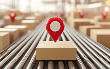 Tracking shipment on automated conveyor belt