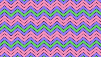 Happy Pride Month Trigender Pride Flag Horizontal Background