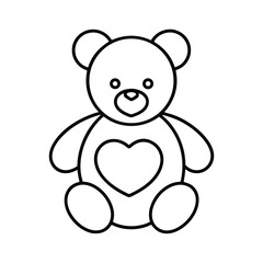 teddy bear with heart