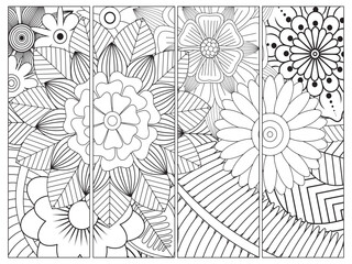 PrintFlowers Coloring Pages For Adules