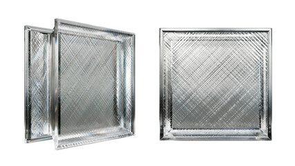 Transparent glass block for interior design. Aesthetic and modern shape of textured. Capturing abstract patterns and light distortion. Building assortment for home, bathroom and office.