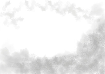 Abstract texture in black and white with a transparent background. Large area for free text. Version 2
