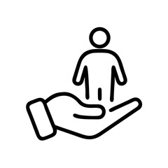 responsibility on transparent background for web and graphic design