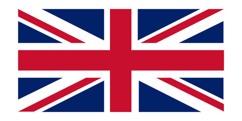 united kingdom flag vector