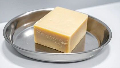 Handmade Soap Block on Medical Tray