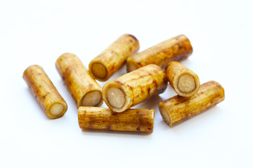 Fresh burdock roots or gobo roots
