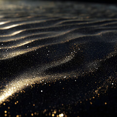 Enigmatic Quicksand: Nature's Deceptive Allure Under Golden Sunlight and Shadows