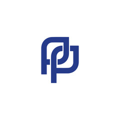 Logo Letter PP Simple Design