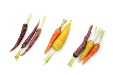 Fresh carrot vegetables, Ripe carrots